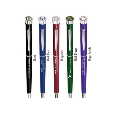 Colour Collection- Garland® USA Made Hefty | High Gloss Mechanical Pencil | Chrome Accents