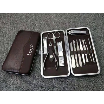 Manicure Set Nail Clippers Pedicure Kit for Men and Multi-Use Vehicle Charger Cigarette Lighter Sp