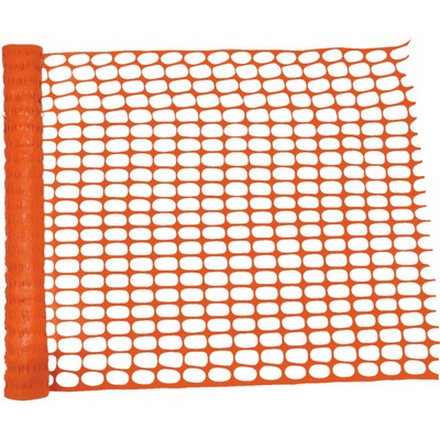 Hi-Vis Orange Construction Plastic Barrier Fence