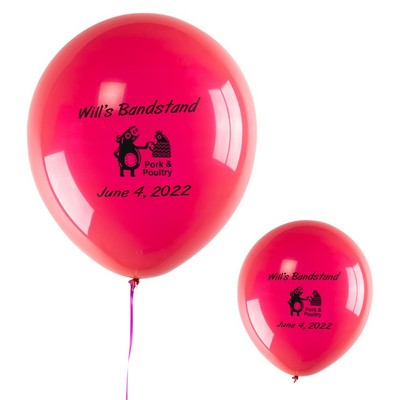 18" Chrome Latex Balloon (1 Color Imprint)