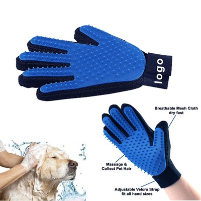 Pet Grooming Glove Brush