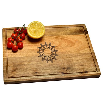 12.5" Acacia Cutting Board