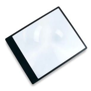 Carson® MagniSheet™ 2X Power Flexible Fresnel Page Magnifier