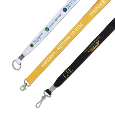 3/4" Eco-Friendly Dye Sublimated Lanyard