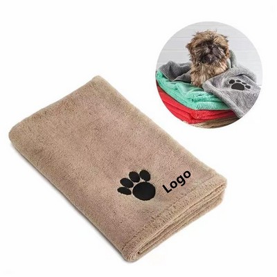 Super Absorbent Dog Towel Soft Microfiber Pet Towel