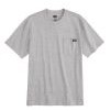 Dickie's® Men's Heavyweight Crew Neck Short Sleeve Shirt - Heather Gray