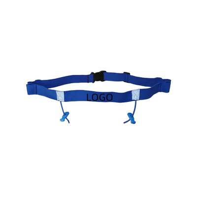 Race Number Belt with 6 Gel Loops