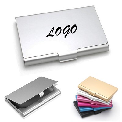 Aluminum Business Card Holder