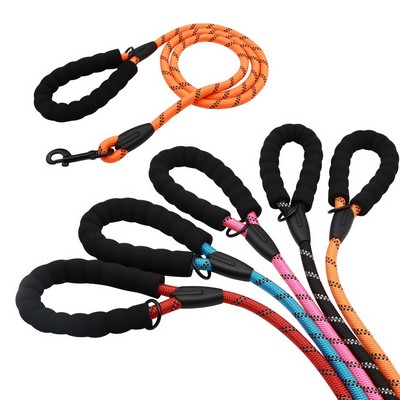 Safety First: Round Woven Dog Leashes for Secure Night Walks