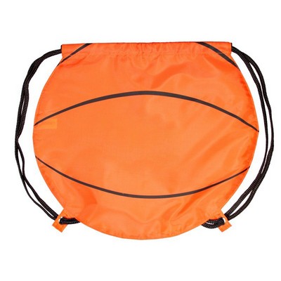 Basketball Drawstring Backpack