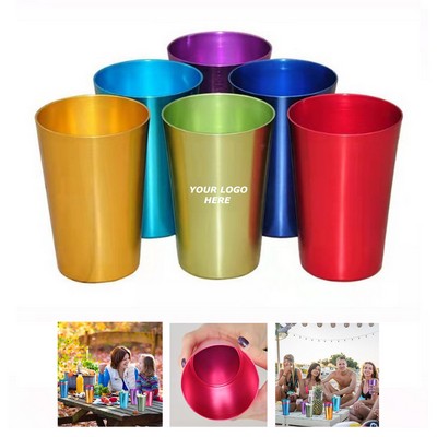 12 Oz. Colorful Aluminum Drinking Cup