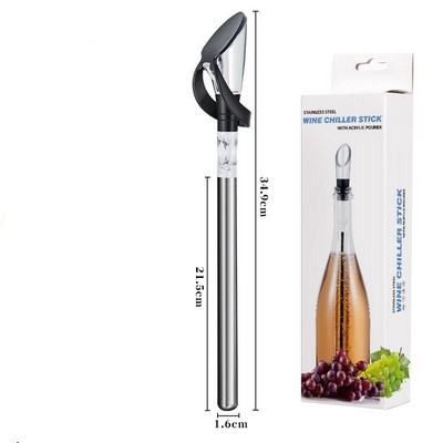 Stainless Steel Wine Cooling Rod Stainless Steel Barware