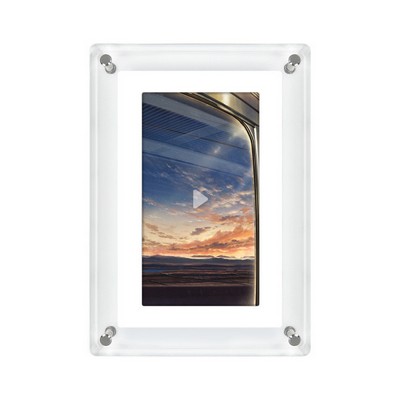 5.0 Inches Screen Acrylic Digital Photo Frame Video Picture