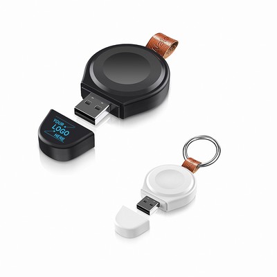 Compact Magnetic Wireless Charger for Smart Watches