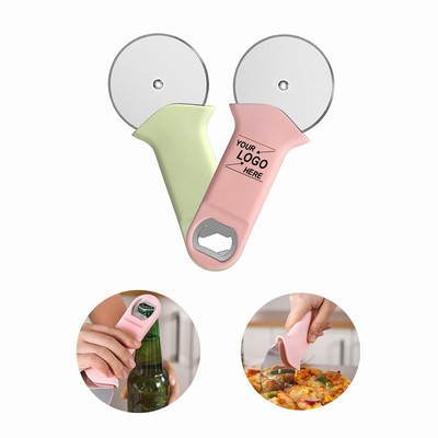 2-in-1 Pizza Cutter and Bottle Opener