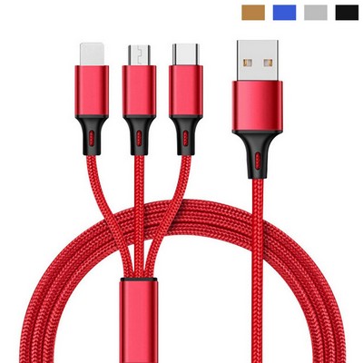 3-in-1 Copper Data Cable for Seamless Connectivity