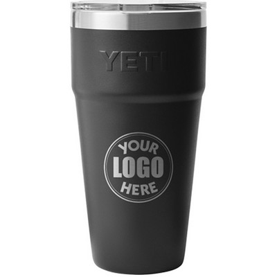 YETI Rambler 30 OZ Stackable Cup w/ MagSlider Lid - Laser Engraved