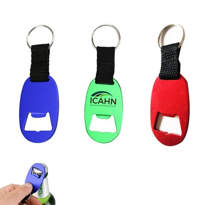 Elliptical Key Chain Bottle Opener