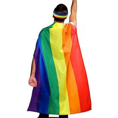 3x5FT Pride Rainbow Flag Cape