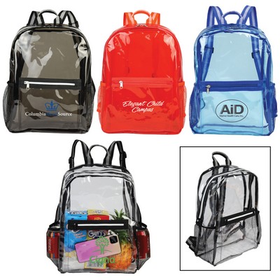 Soft TPU Clear Festival Backpack