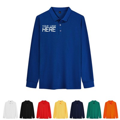 Long Sleeve Polo Shirt