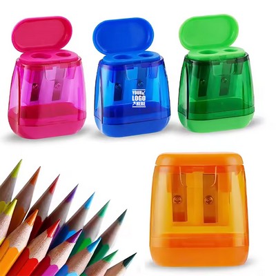 Double Hole Manual Pencil Sharpeners