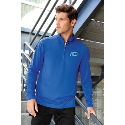 Men's UV Micro Mesh Quarter Zip Pullover