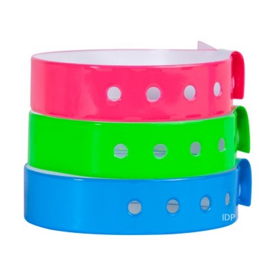 Stock L-Shaped Vinyl Wristbands