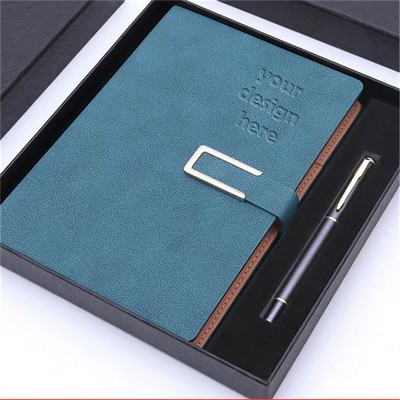 Leather Journal Gift for Men Custom Notebook