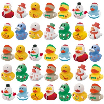 Christmas Duck Bath Toy