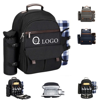 Picnic Backpack With Tool Set