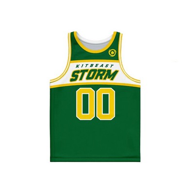 Custom Sublimated Replica Fan Basketball Jersey