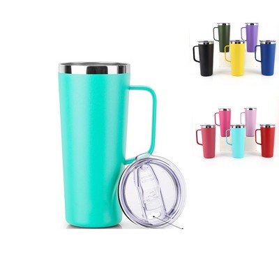 24 oz Insulated Travel Coffee Mug with Lid