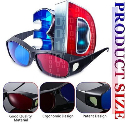 3D Glasses Red Blue