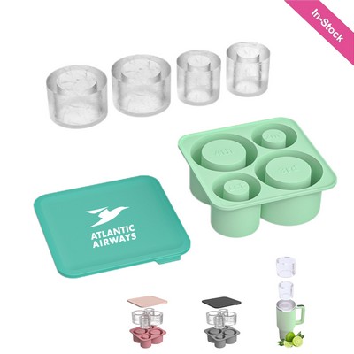 Square Ice Cube Tray for Tumbler with Lid