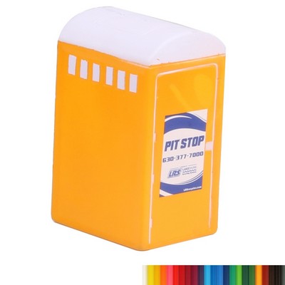 New Foam Porta-Potty Shaped Stress Ball