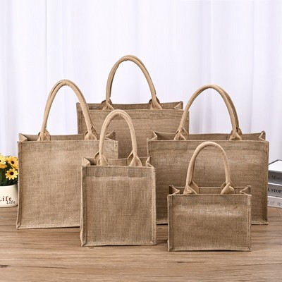 Eco-friendly Linen Hand-held Canvas Bag