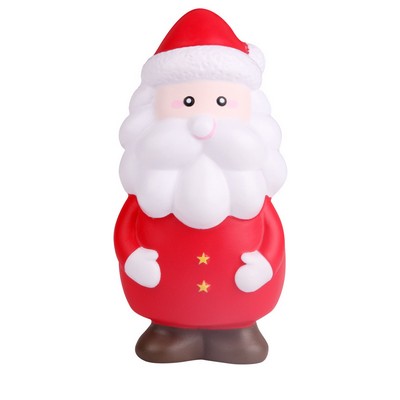 Foam Slow Rebound Standing Santa Claus Stress Ball