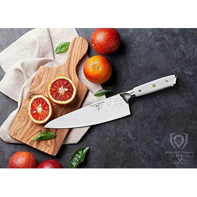 Dalstrong Chef Knife - 8 Inch White Handle - Shogun Series