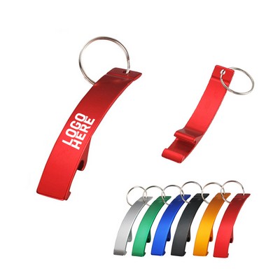 Aluminum Bottle Opener Keychain