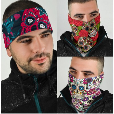 Square Shaped Full Sublimation Bandana - 100% Polyester