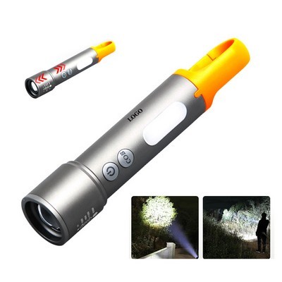 Mini Flashlight w/Portable Hook