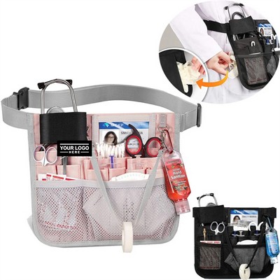 Nursing Organizer Belt with Multi Compartments & Holder