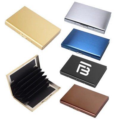 Metal Blocking RFID Credit Card Holder