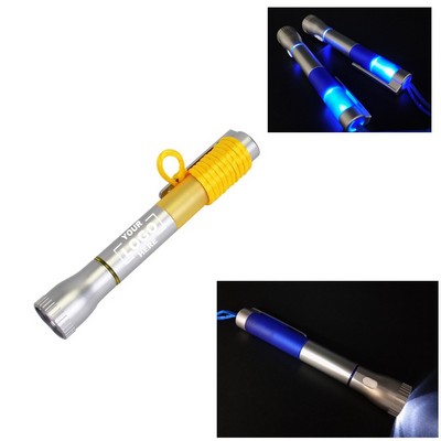 LED Light-Up Pen with Necklace and Black Ink