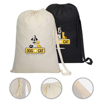 College Student Large Cotton Laundry Bag