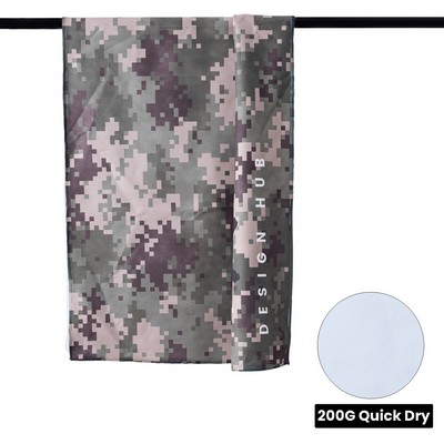 Rush - Sand-Free Sublimated Beach Towel