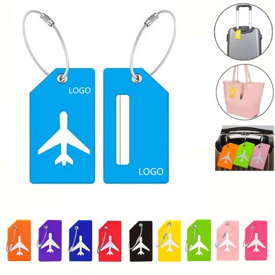 Silicone Luggage Tag For Travel Suitcase Accessory