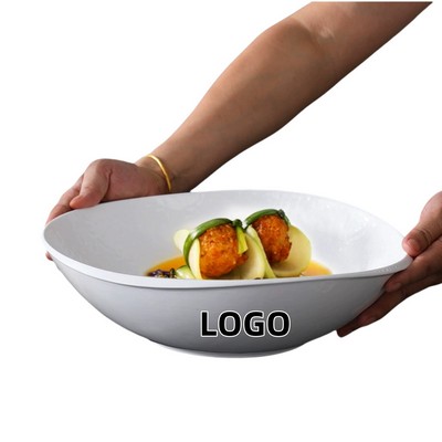 Premium White Salad Bowl