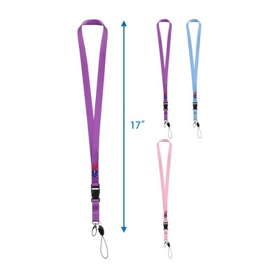 Neck Lanyards with Detachable Buckle Enhanced Model Hook and Quick Release Tether Lanyard